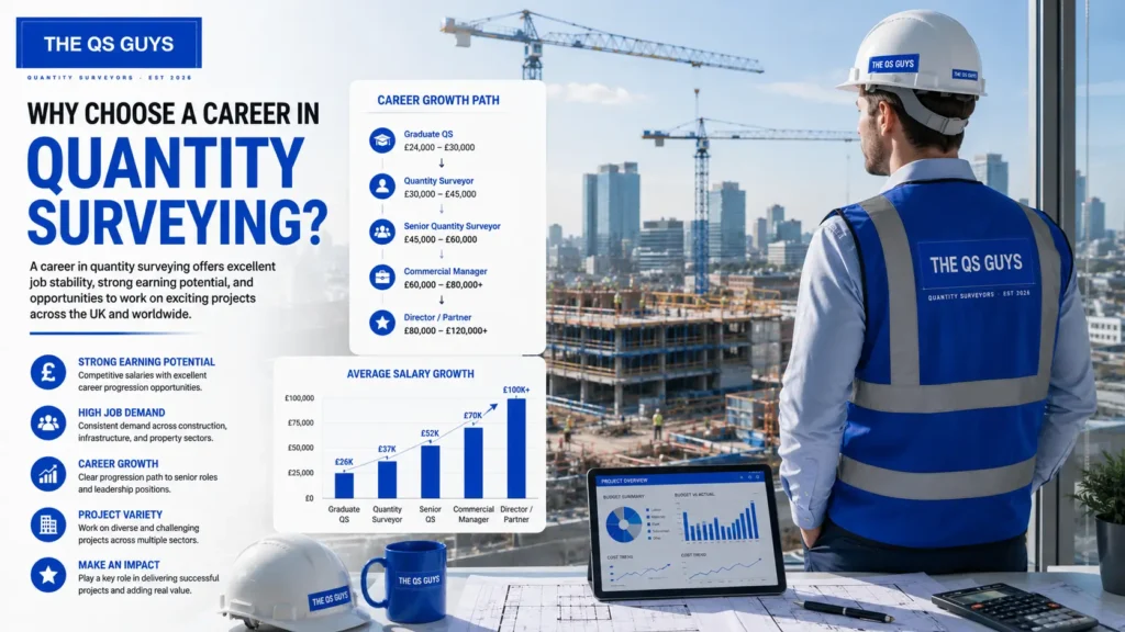 Career opportunities and professional growth in quantity surveying
