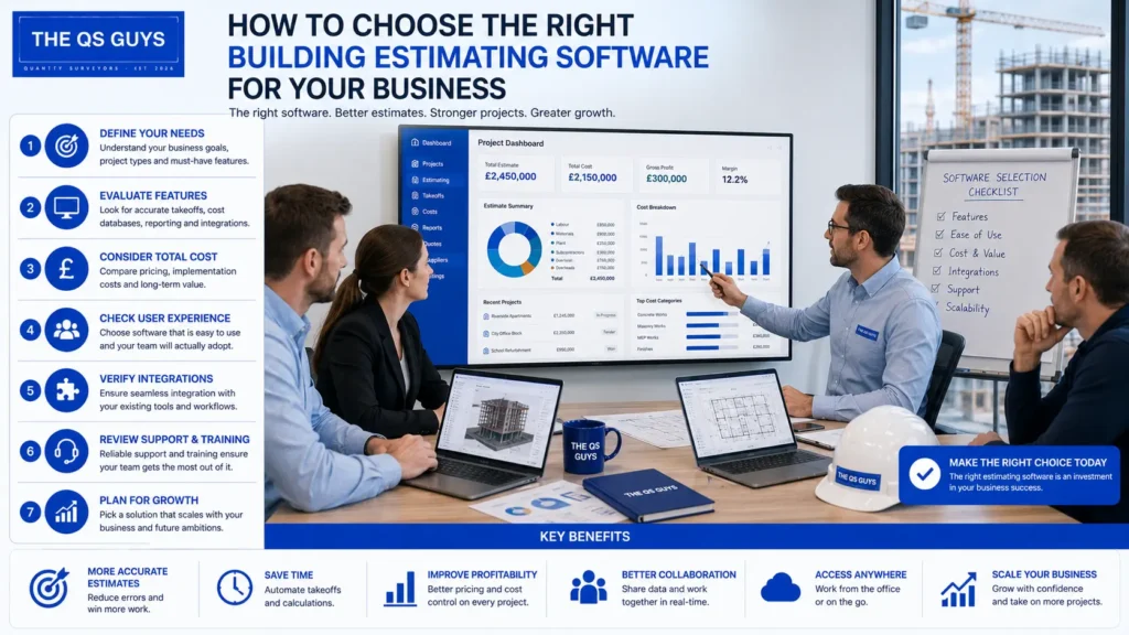 How to choose the right building estimating software for your business