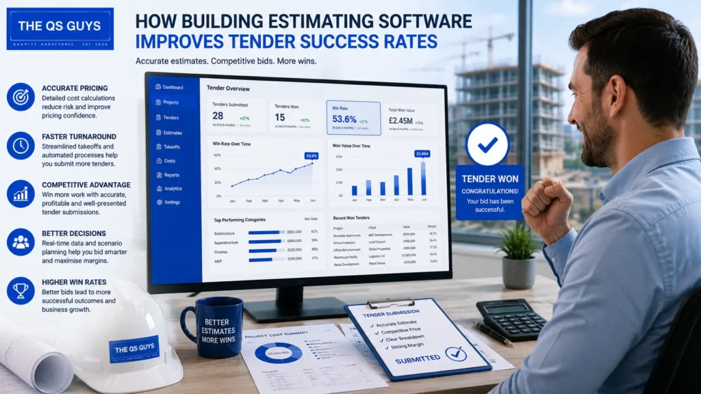 Building estimating software helping contractors improve tender success rates