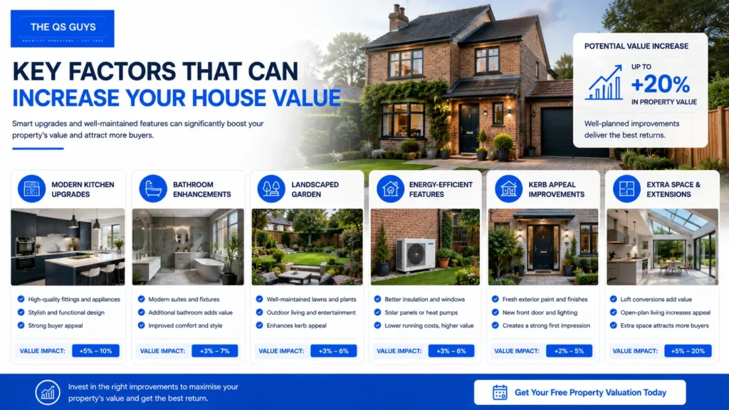Home improvements that can increase house value.